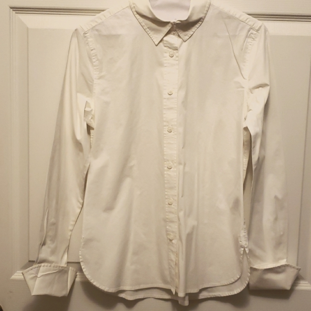 Victoria's Secret white long sleeve blouse